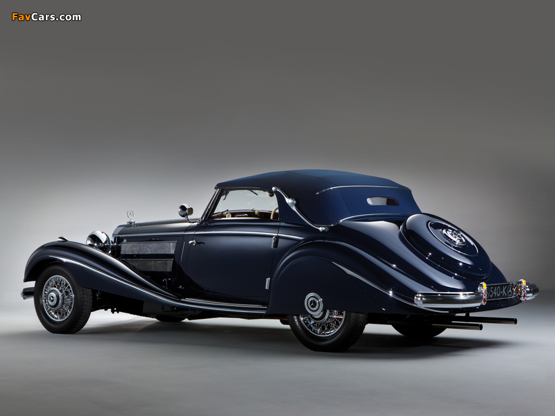 Pictures of Mercedes-Benz 540K Cabriolet A (RHD) 1937–38 (800 x 600)