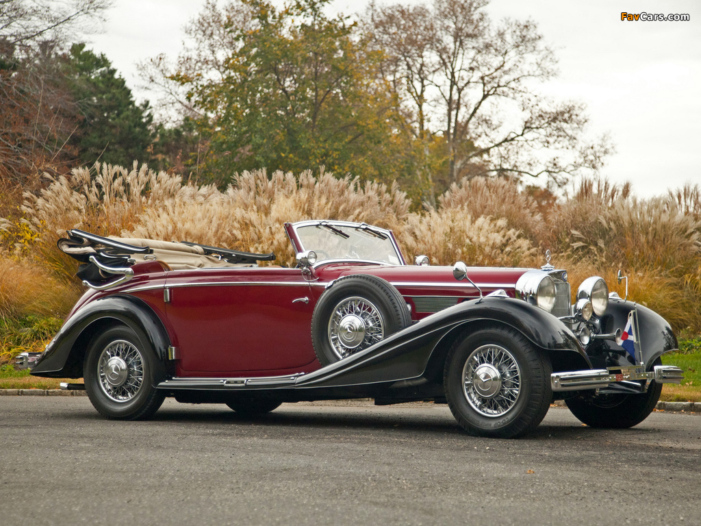 Pictures of Mercedes-Benz 540K Cabriolet C 1937–38 (1024 x 768)