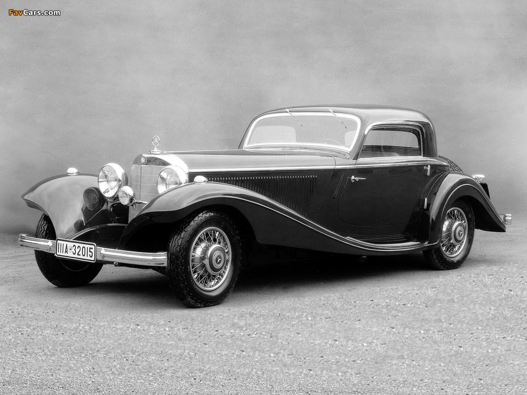 Mercedes-Benz 500K Roadster Limousine 1935 wallpapers (1024 x 768)