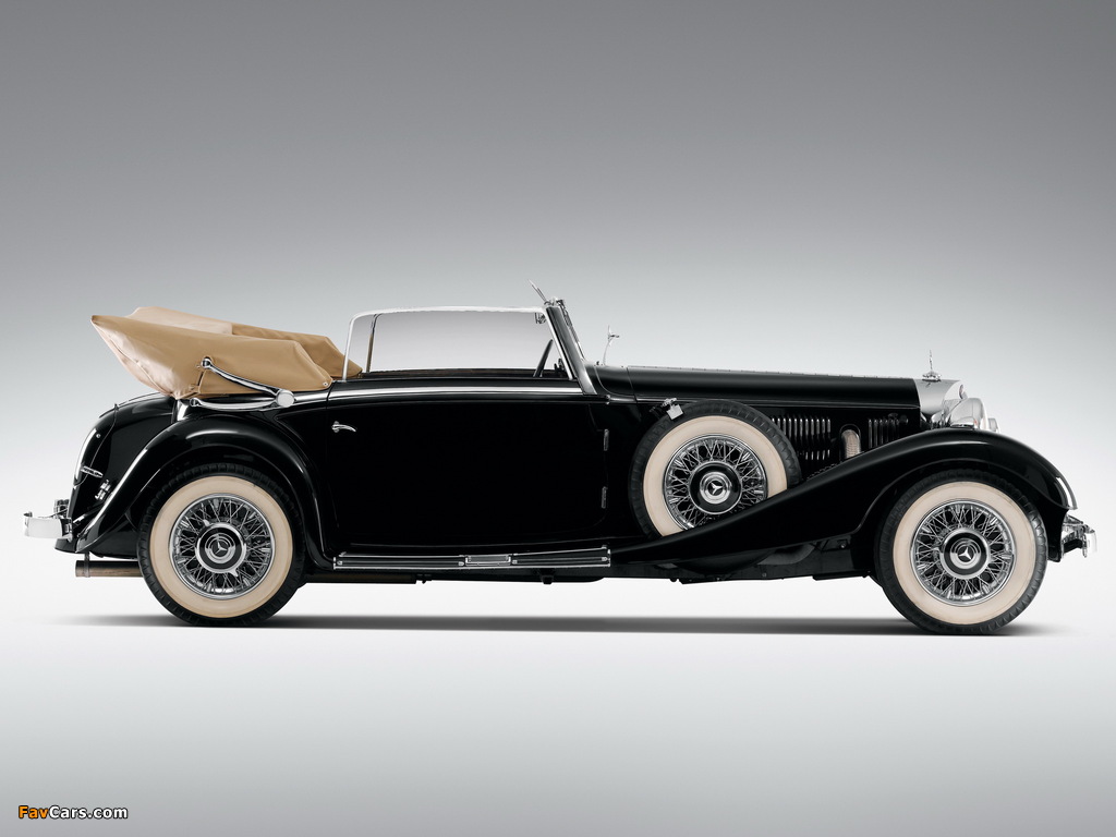 Mercedes-Benz 500K Cabriolet C 1935–36 wallpapers (1024 x 768)