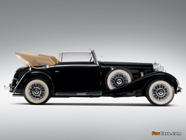 Mercedes-Benz 500K Cabriolet C 1935–36 wallpapers (640 x 480)