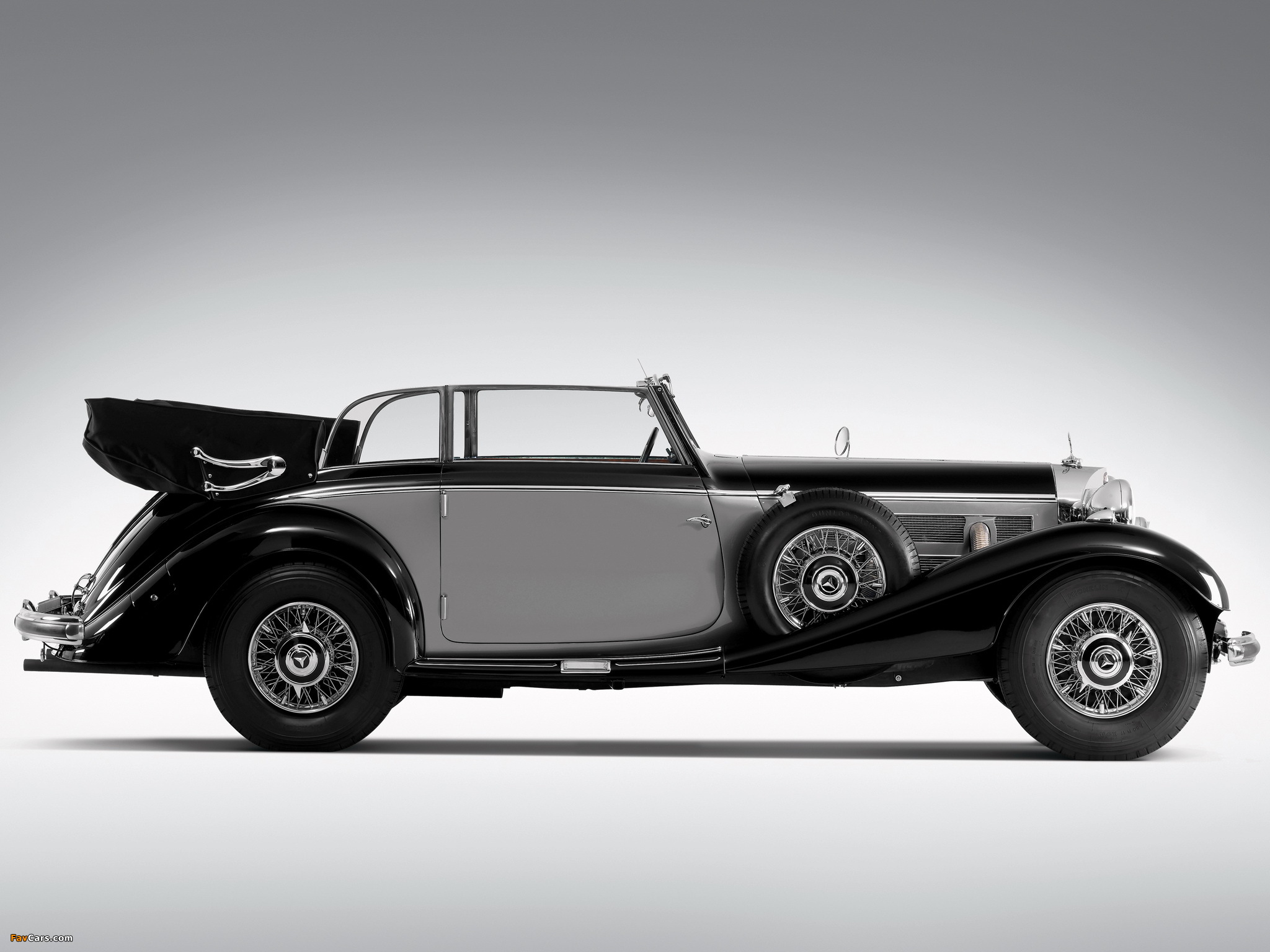Mercedes-Benz 540K Cabriolet B 1937–38 wallpapers (2048 x 1536)