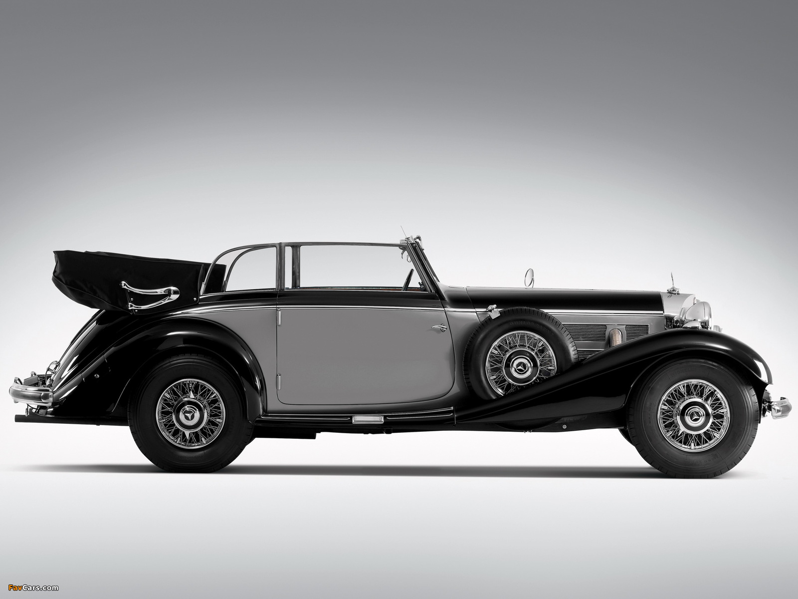 Mercedes-Benz 540K Cabriolet B 1937–38 wallpapers (1600 x 1200)