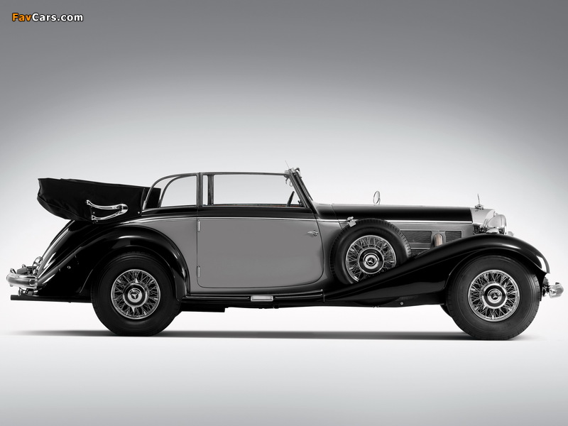 Mercedes-Benz 540K Cabriolet B 1937–38 wallpapers (800 x 600)