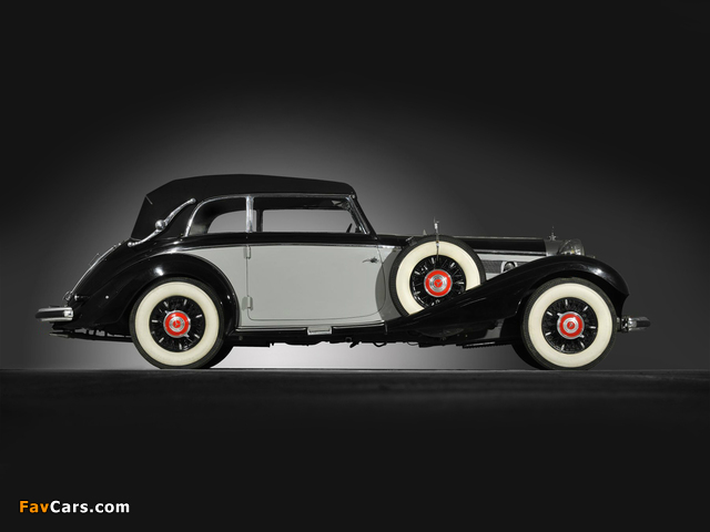 Mercedes-Benz 540K Cabriolet B 1937–38 wallpapers (640 x 480)