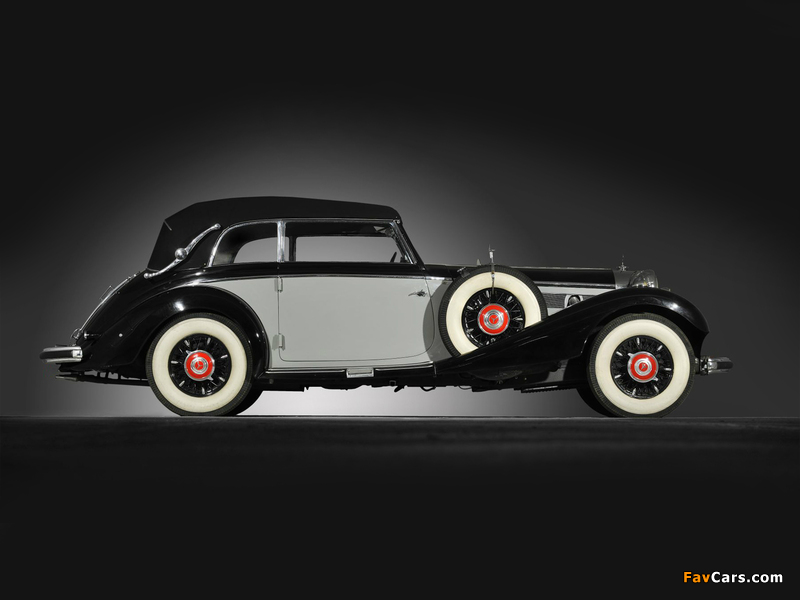 Mercedes-Benz 540K Cabriolet B 1937–38 wallpapers (800 x 600)