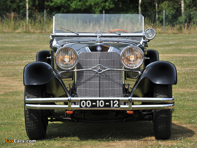 Mercedes-Benz 15/75 HP Mannheim 370 S Sports Convertible (WS10) 1932–33 pictures (640 x 480)