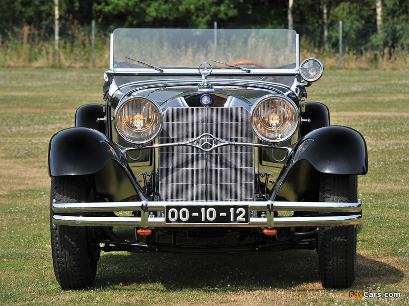 Mercedes-Benz 15/75 HP Mannheim 370 S Sports Convertible (WS10) 1932–33 pictures (800 x 600)