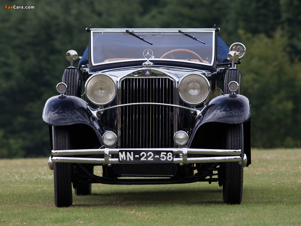 Mercedes-Benz 15/75 HP Mannheim 370 K Cabriolet (WK10) 1932–33 pictures (1024 x 768)