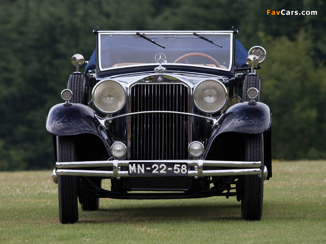 Mercedes-Benz 15/75 HP Mannheim 370 K Cabriolet (WK10) 1932–33 pictures (640 x 480)