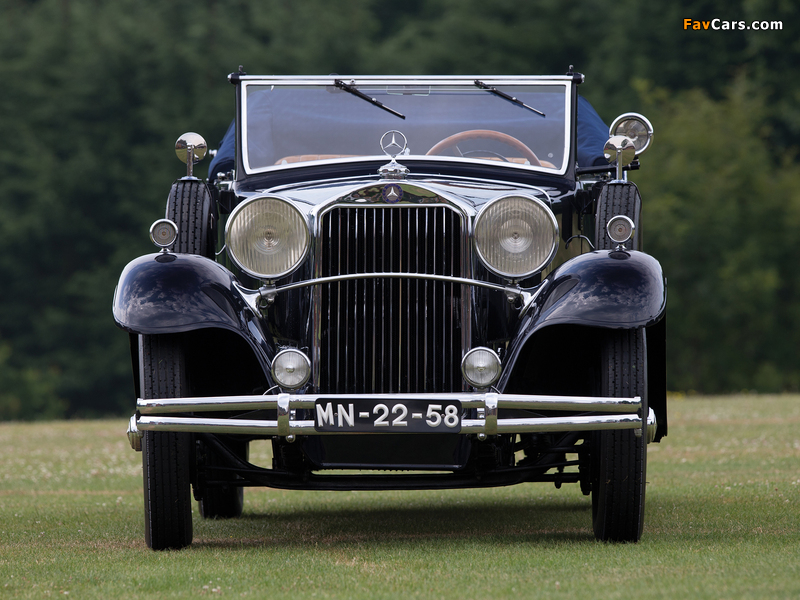 Mercedes-Benz 15/75 HP Mannheim 370 K Cabriolet (WK10) 1932–33 pictures (800 x 600)