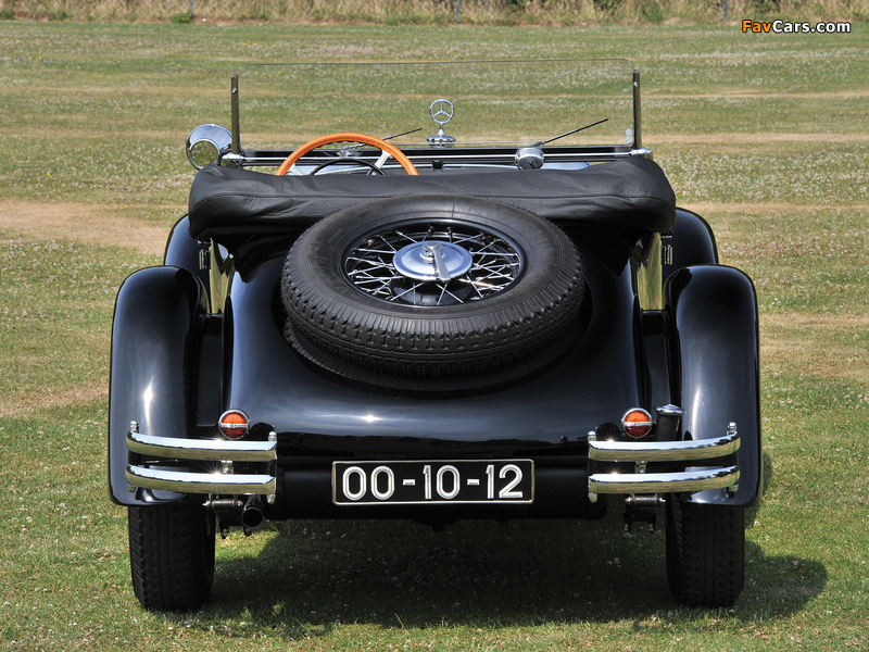Photos of Mercedes-Benz 15/75 HP Mannheim 370 S Sports Convertible (WS10) 1932–33 (800 x 600)