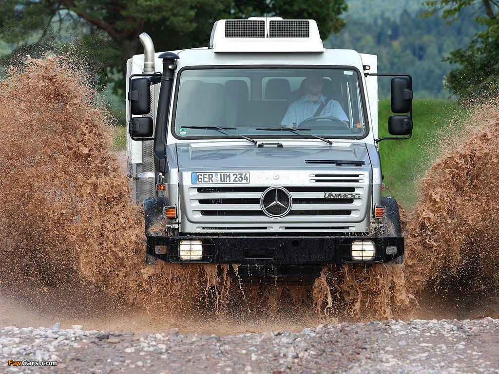 Mercedes-Benz Unimog U4000 Double Cab 2000–13 pictures (1024 x 768)