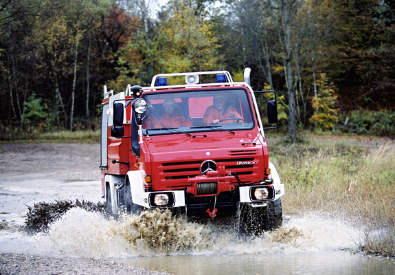 Mercedes-Benz Unimog U4000 Feuerwehr 2000–13 pictures