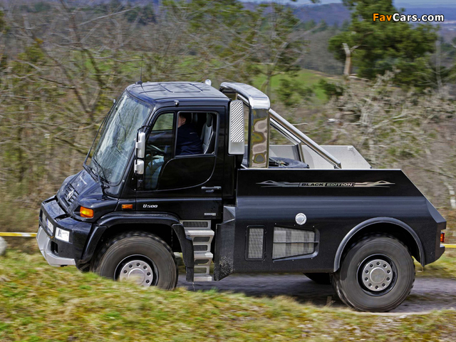 Brabus Mercedes-Benz Unimog U500 Black Edition 2006–13 photos (640 x 480)