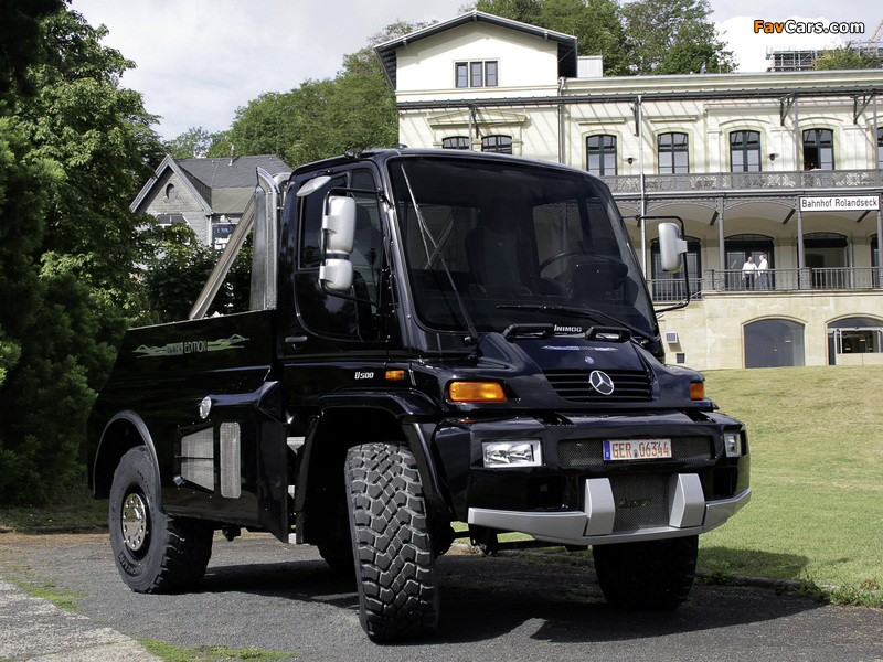 Brabus Mercedes-Benz Unimog U500 Black Edition 2006–13 photos (800 x 600)