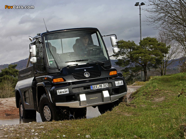 Pictures of Brabus Mercedes-Benz Unimog U500 Black Edition 2006–13 (640 x 480)