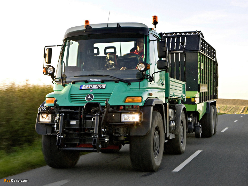 Mercedes-Benz Unimog U500 2000–13 wallpapers (1024 x 768)