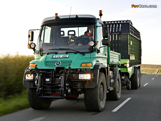 Mercedes-Benz Unimog U500 2000–13 wallpapers (640 x 480)