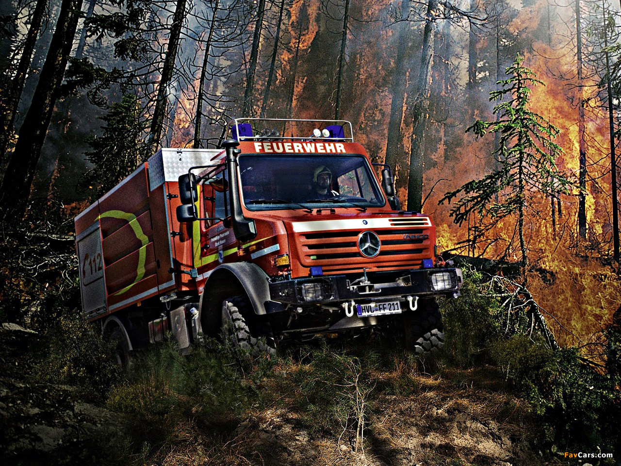 Mercedes-Benz Unimog U5000 Feuerwehr 2000–13 wallpapers (1280 x 960)