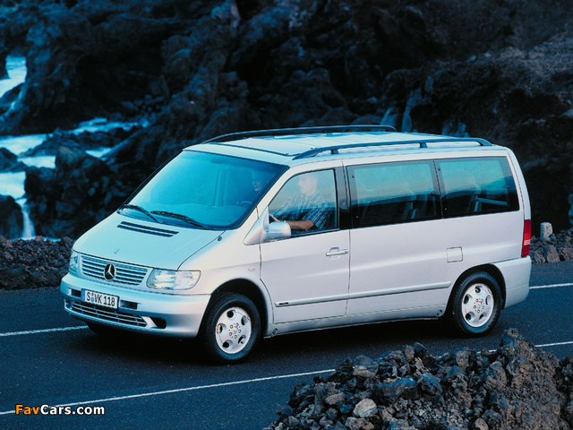 Mercedes-Benz V 220 CDI (W638/2) 1999–2003 images (640 x 480)