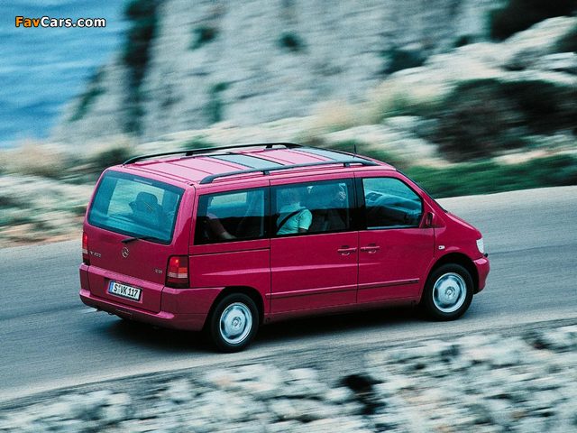 Mercedes-Benz V 200 CDI (W638/2) 1999–2003 pictures (640 x 480)
