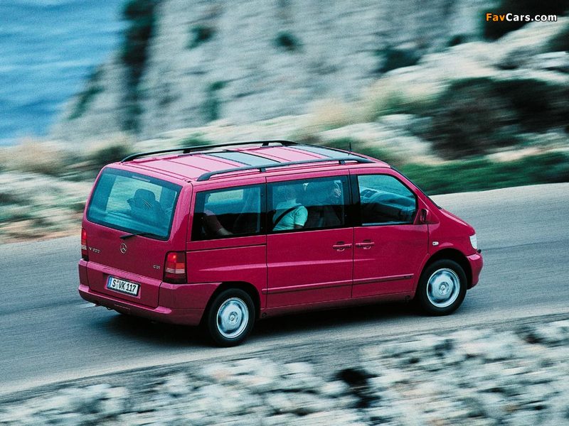Mercedes-Benz V 200 CDI (W638/2) 1999–2003 pictures (800 x 600)