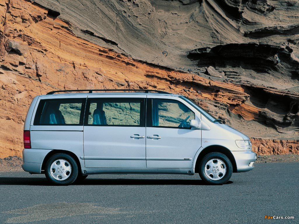 Mercedes-Benz V 220 CDI (W638/2) 1999–2003 wallpapers (1024 x 768)