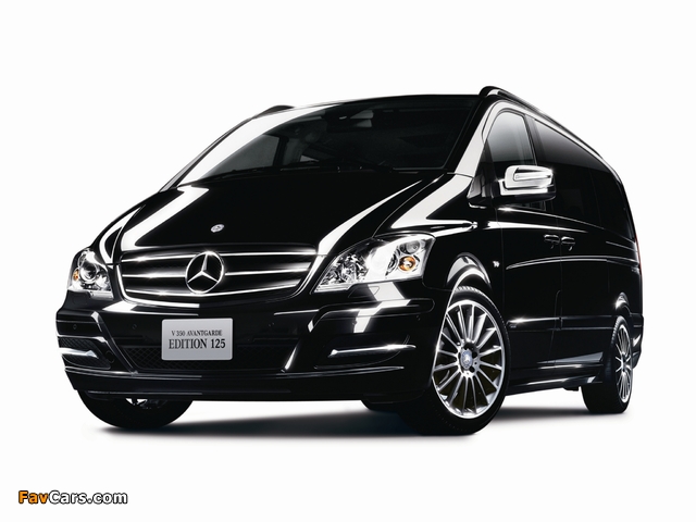 Mercedes-Benz V 350 Edition 125 (W639) 2011 wallpapers (640 x 480)