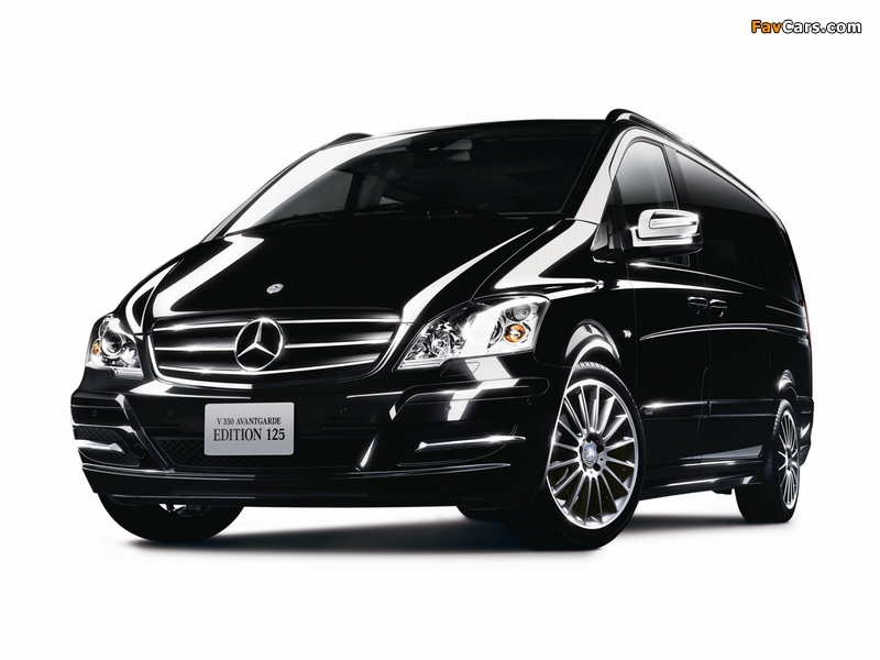 Mercedes-Benz V 350 Edition 125 (W639) 2011 wallpapers (800 x 600)