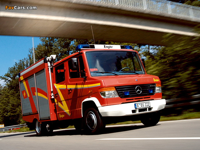 Mercedes-Benz Vario 614D Ziegler (668) 1996 images (640 x 480)