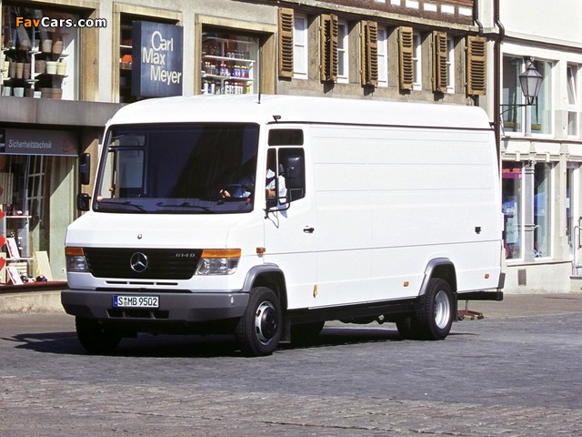 Mercedes-Benz Vario 614D-KA Kasten (668) 1996 photos (640 x 480)