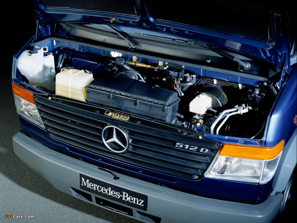 Mercedes-Benz Vario 512D-KA Kasten (667) 1996 pictures (1024 x 768)