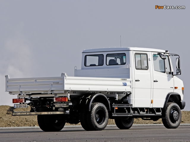 Mercedes-Benz Vario Double Cab Truck 4x4 (W670) 1996 wallpapers (640 x 480)