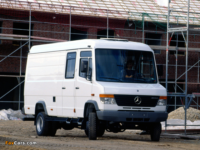 Mercedes-Benz Vario 814DA-KA Kasten (670) 1996 wallpapers (640 x 480)