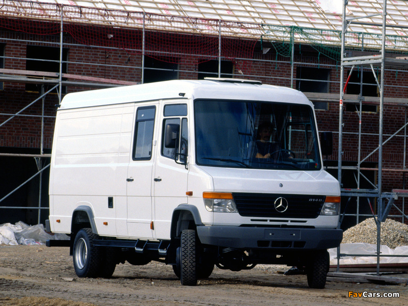 Mercedes-Benz Vario 814DA-KA Kasten (670) 1996 wallpapers (800 x 600)