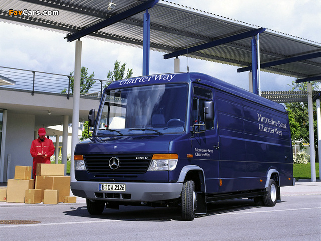 Mercedes-Benz Vario 615D-KA Kasten (668) 1998 photos (640 x 480)