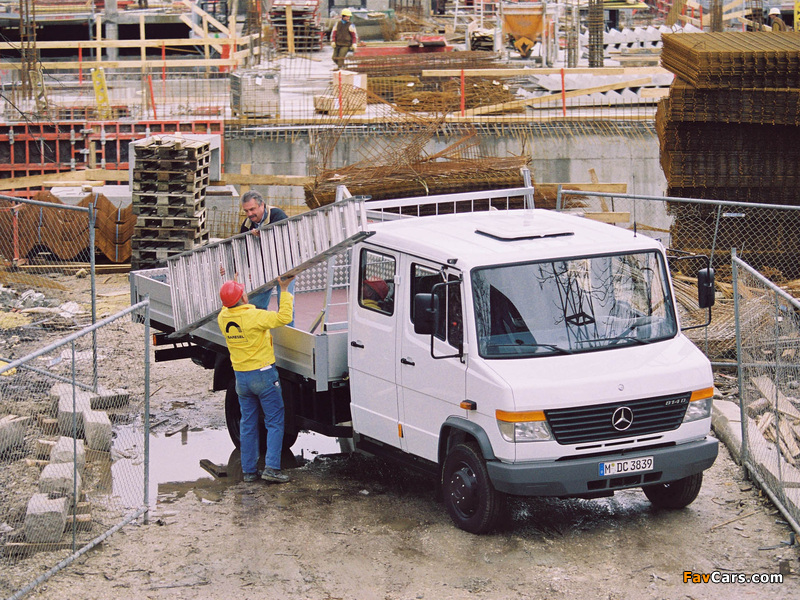 Pictures of Mercedes-Benz Vario Double Cab Truck (W670) 1996 (800 x 600)
