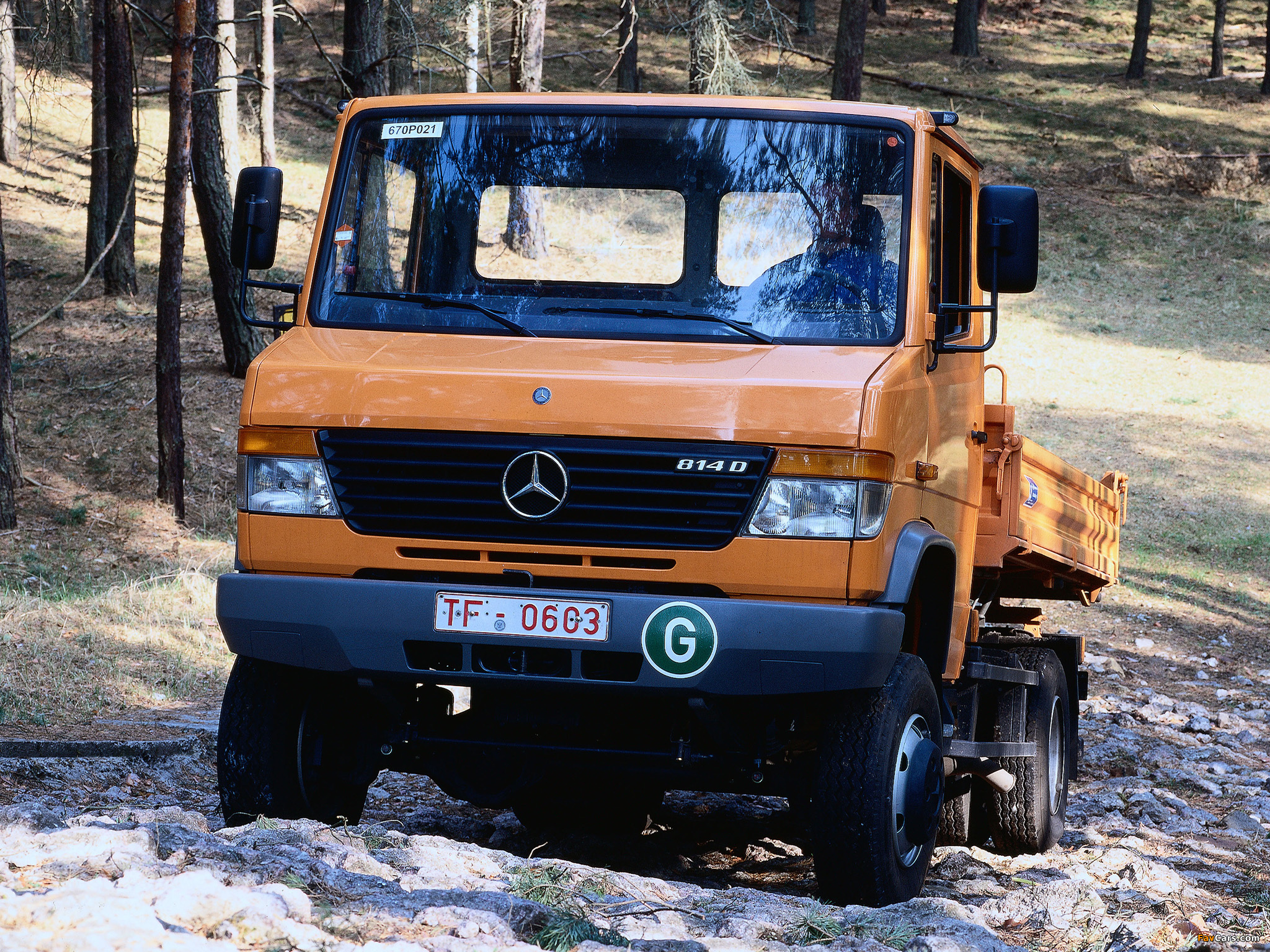 Pictures of Mercedes-Benz Vario 814DA Kipper (670) 1996 (2048 x 1536)