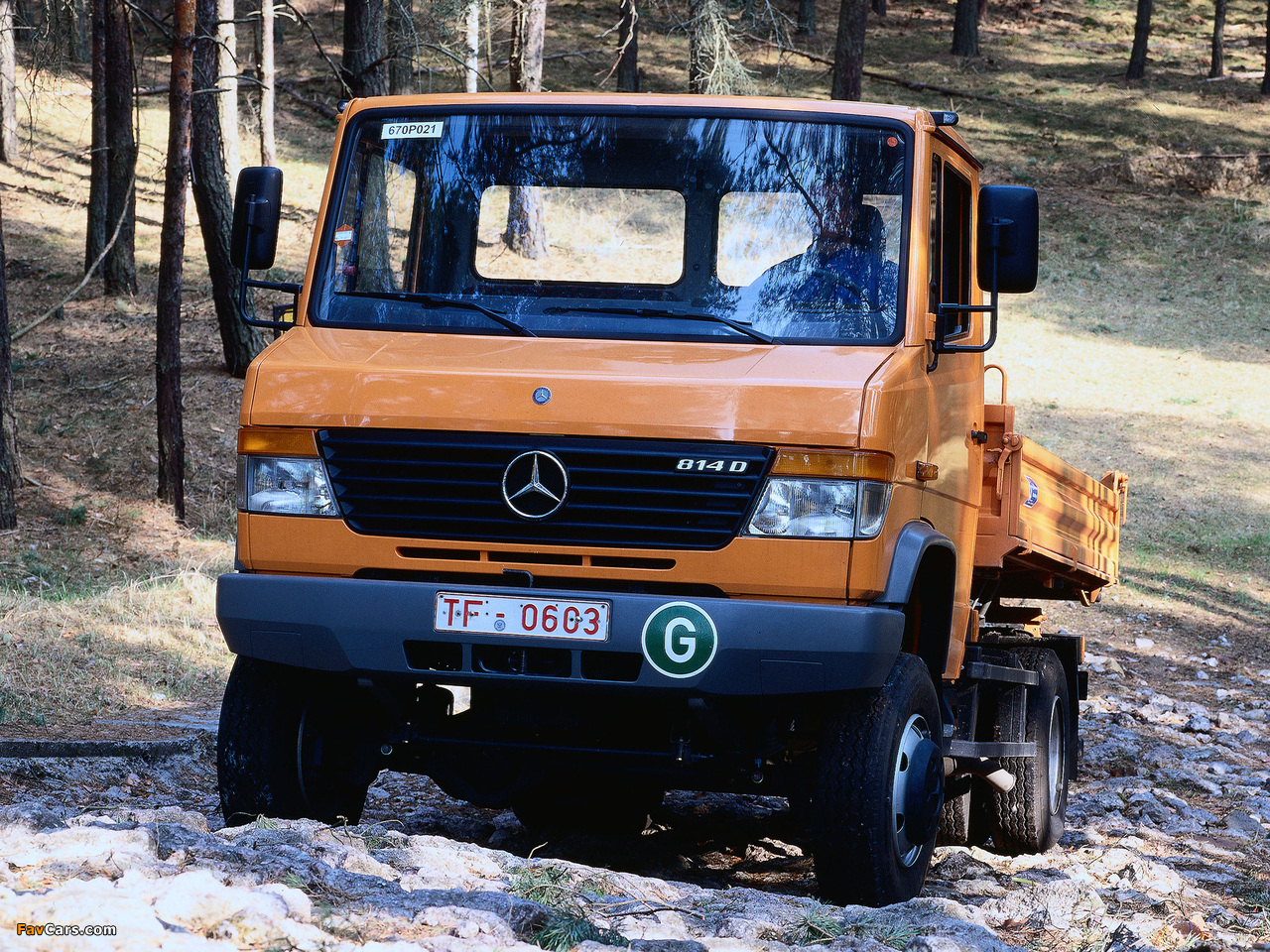 Pictures of Mercedes-Benz Vario 814DA Kipper (670) 1996 (1280 x 960)