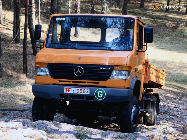 Pictures of Mercedes-Benz Vario 814DA Kipper (670) 1996 (640 x 480)