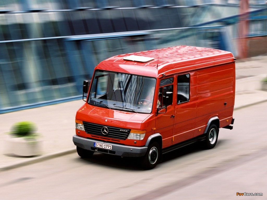 Mercedes-Benz Vario 818D-KA Kasten (670) 1996 wallpapers (1024 x 768)