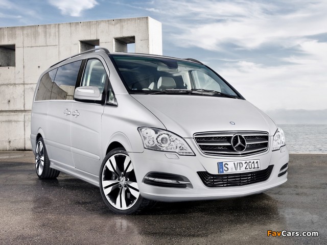 Mercedes-Benz Viano Vision Pearl Concept (W639) 2011 pictures (640 x 480)