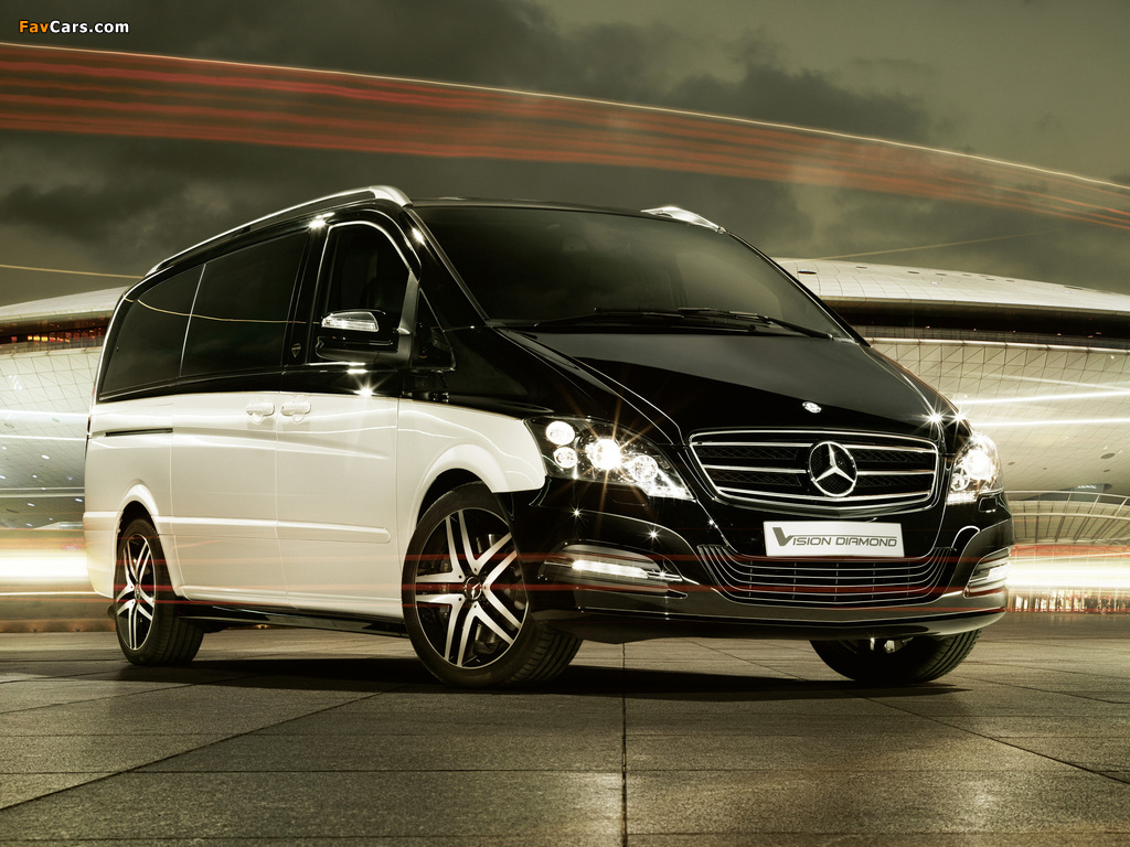 Mercedes-Benz Viano Vision Diamond Concept (W639) 2012 pictures (1024 x 768)