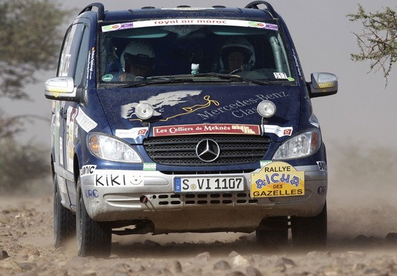 Mercedes-Benz Viano 4MATIC Rally Car (W639) 2003–10 wallpapers