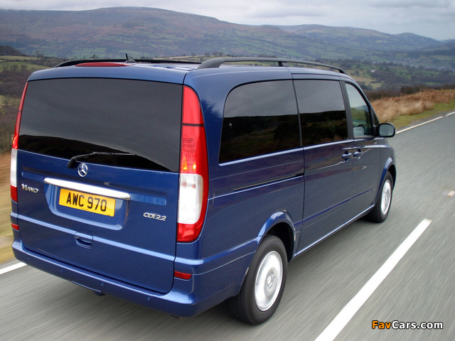 Mercedes-Benz Viano UK-spec (W639) 2003–10 wallpapers (640 x 480)