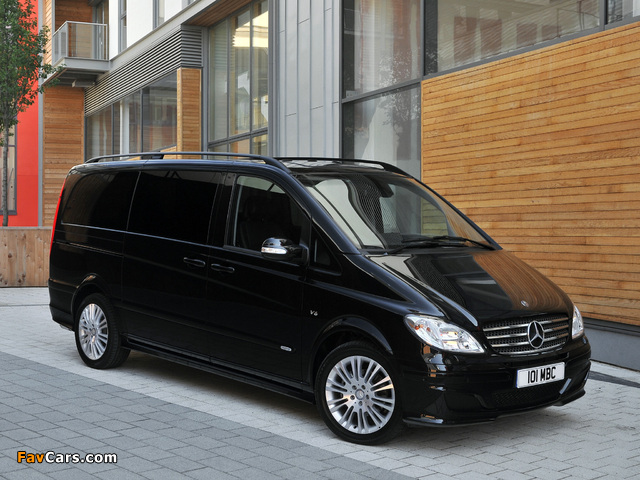 Mercedes-Benz Viano X-clusive UK-spec (W639) 2007–10 wallpapers (640 x 480)