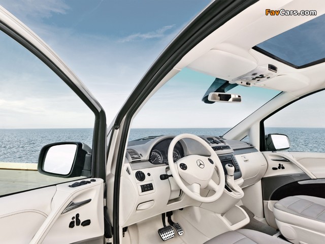 Mercedes-Benz Viano Vision Pearl Concept (W639) 2011 wallpapers (640 x 480)