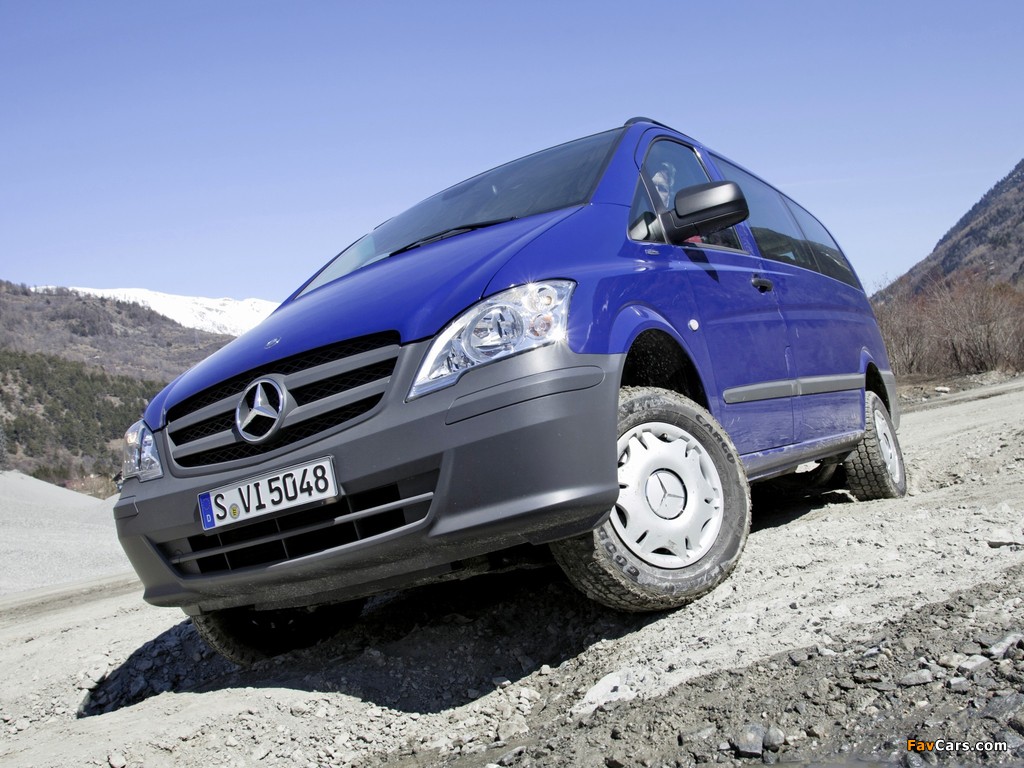 Images of Mercedes-Benz Vito 4MATIC (W639) 2010 (1024 x 768)