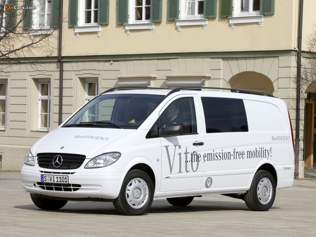 Images of Mercedes-Benz Vito BlueEfficiency Prototype (W639) 2010 (1024 x 768)